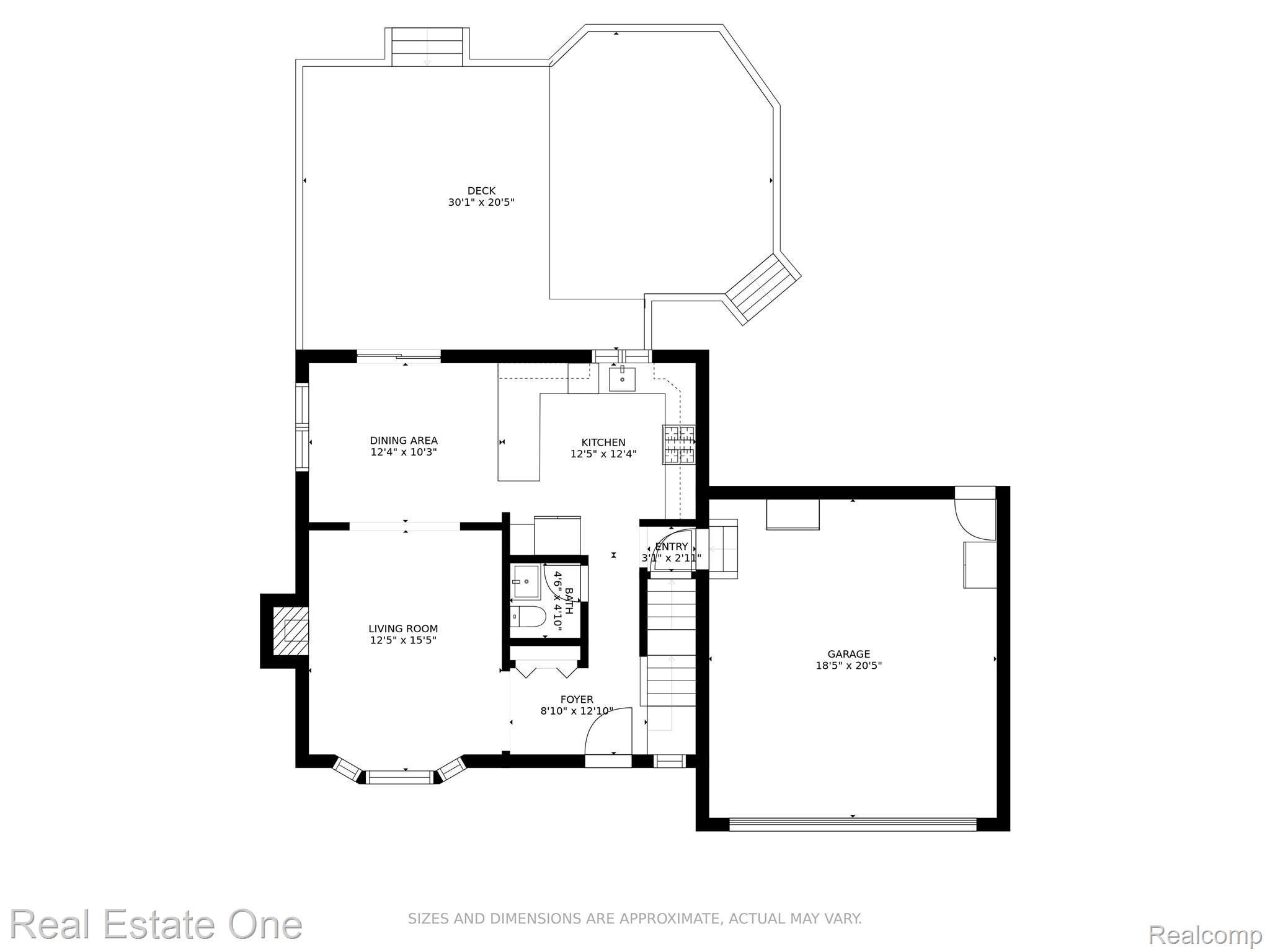 9134 Kestrel Ridge Road Brighton, MI 48116 - Photo 28 of 30 Main Level Floor Plan