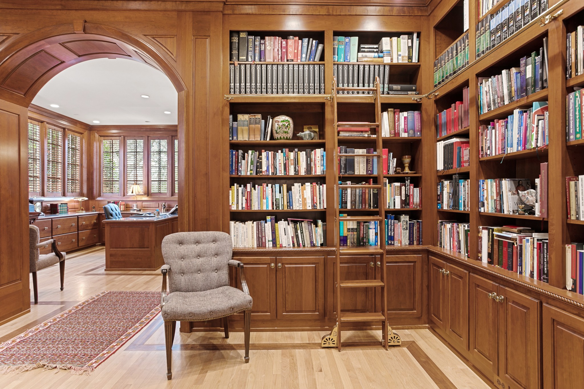4816 Post Road Nashville, TN 37205 - Photo 15 of 54 a view of a livingroom with furniture and staircase
