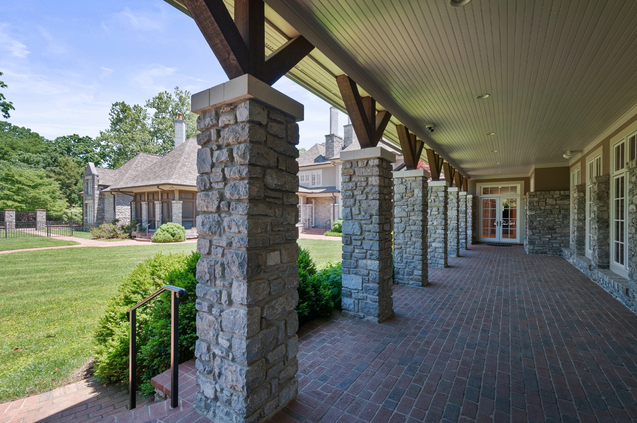 4816 Post Road Nashville, TN 37205 - Photo 40 of 54 a view of a house with a yard