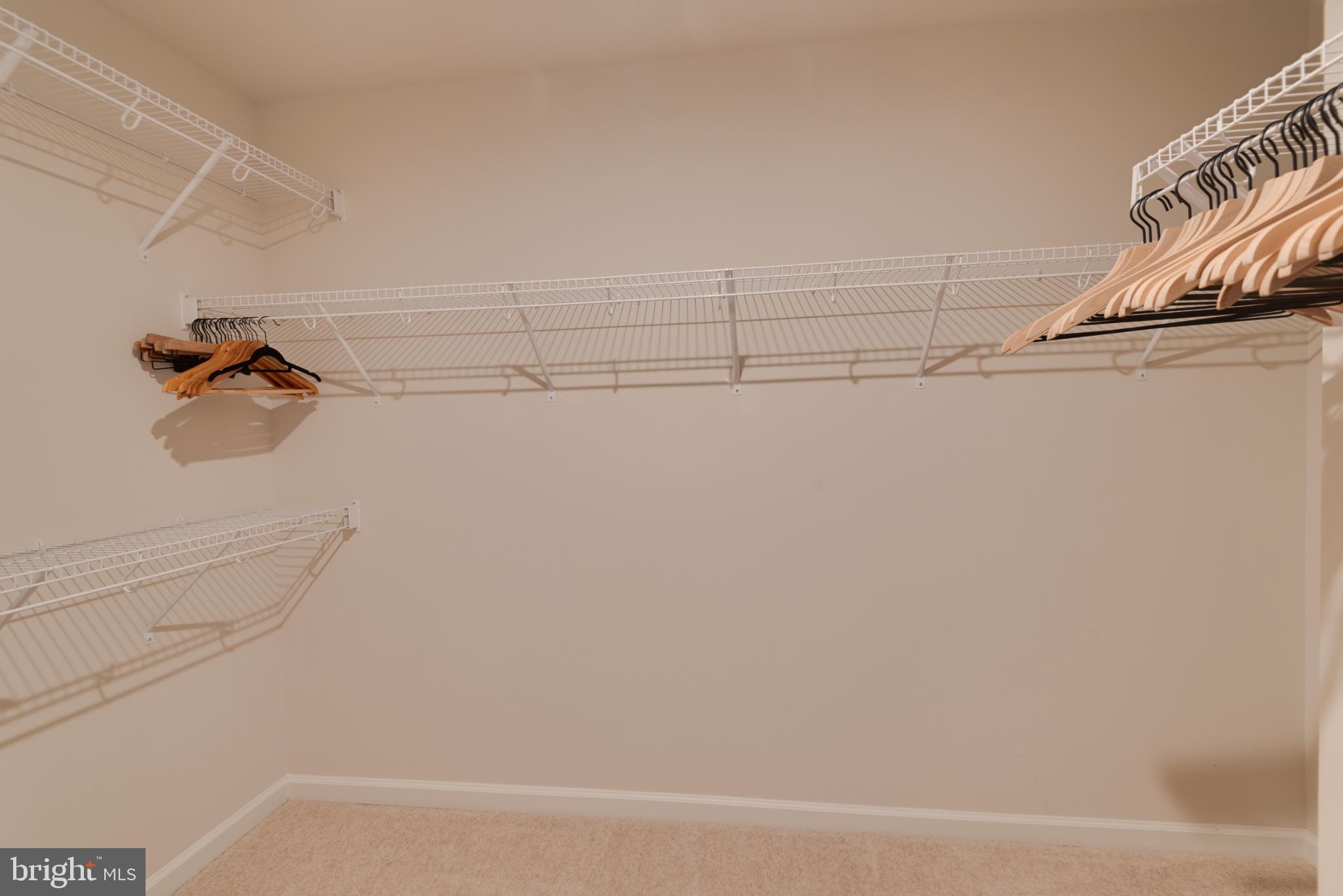 44596 Nolani Way California, MD 20619 - Photo 26 of 31 a view of a closet with racks on the wall