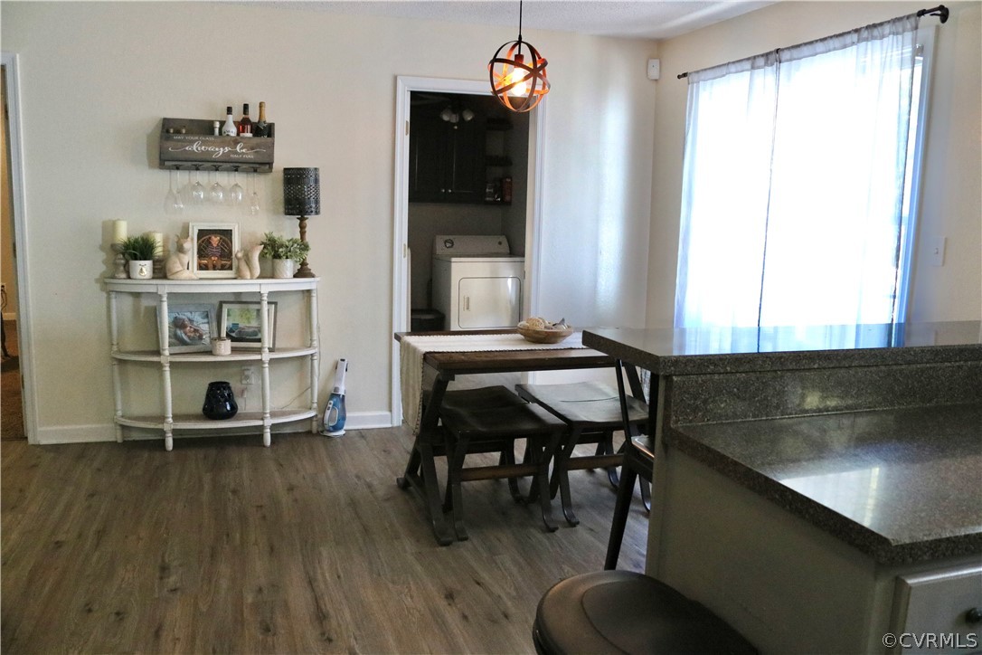20434 Horseshoe Road Carson, VA 23830 - Photo 10 of 28 a workspace with furniture window and wooden floor
