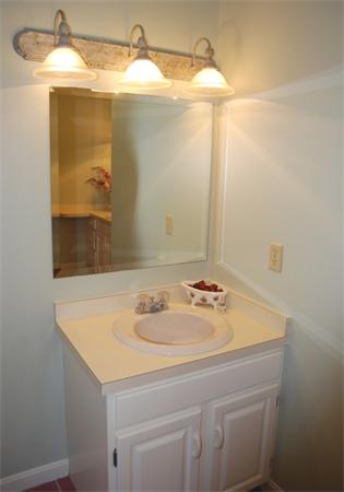 237 East Emerson Road Lexington, MA 02420 - Photo 21 of 22 a bathroom with a sink and a mirror
