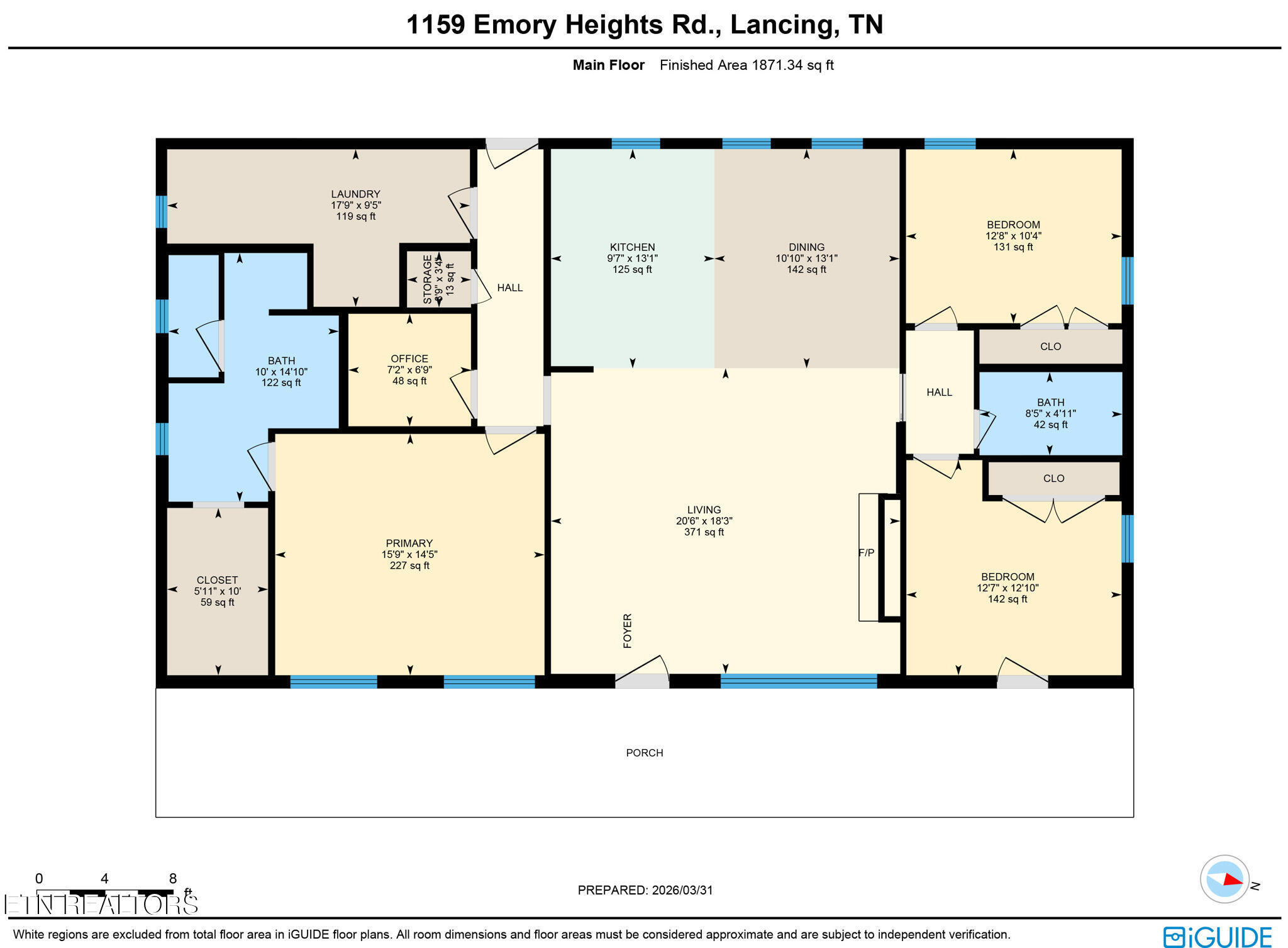 1159 Emory Heights Road Lancing, TN 37770 - Photo 59 of 59 floor plan