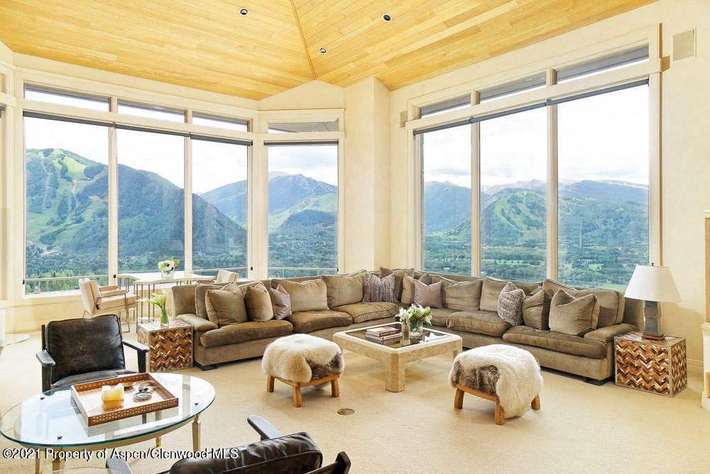 200 West Reds Road Aspen, CO 81611 - Photo 9 of 31 a living room with furniture and a large window