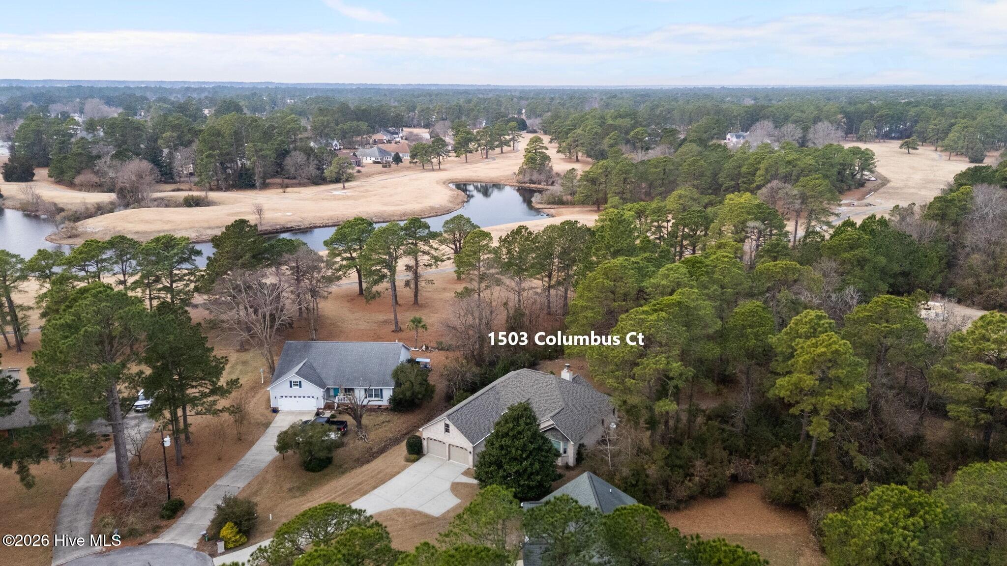 1503 Columbus Court New Bern, NC 28560 - Photo 42 of 65 Aerial 2
