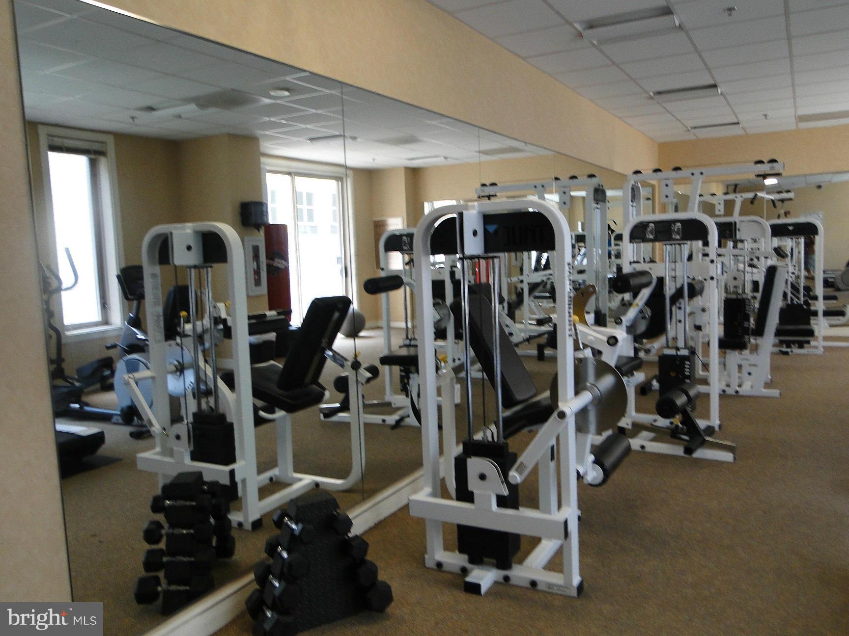 2726 Gallows Road, Unit 611 Vienna, VA 22180 - Photo 27 of 29 a view of a room with gym equipment