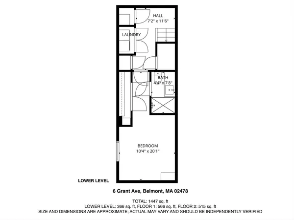 a picture of a bench in front of a door