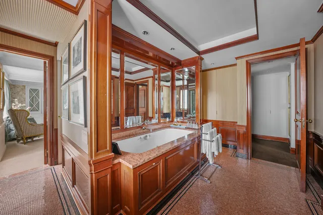 a bedroom with furniture and a couch