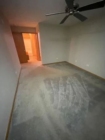 a view of a room with empty racks