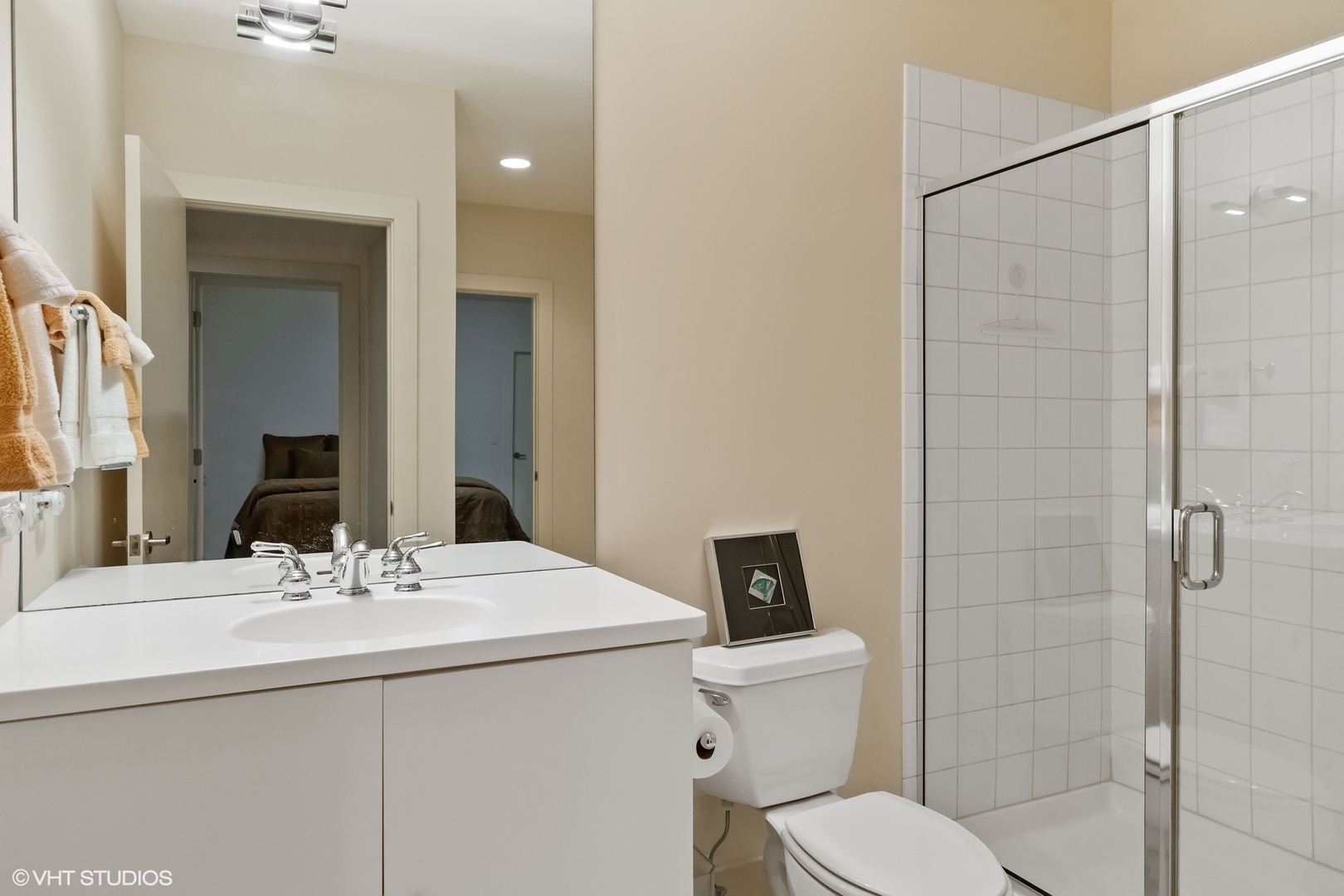 1632 Saunders Road Riverwoods, IL 60015 - Photo 34 of 38 a bathroom with a sink toilet and shower