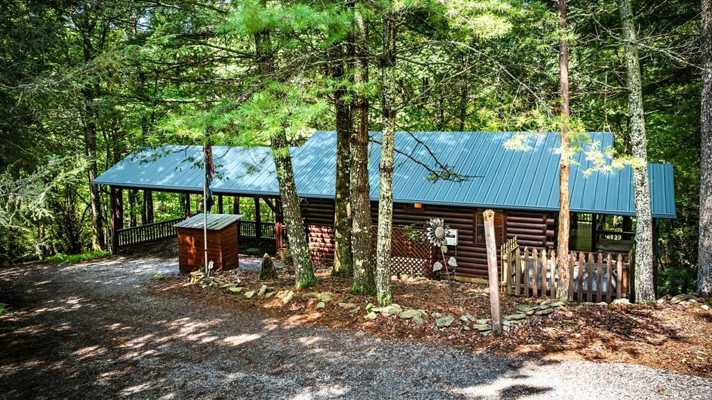 120 Tomahawk Blue Ridge Blue Ridge, GA 30513 - Photo 54 of 56 an outdoor space with lots of trees