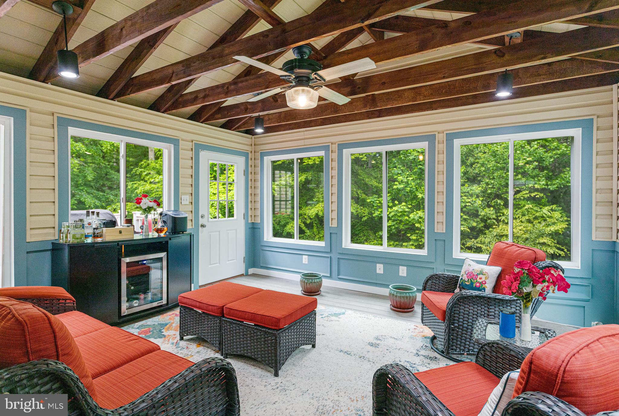 2014 Rosedale Lane Huntingtown, MD 20639 - Photo 29 of 121 Sunroom off of the deck