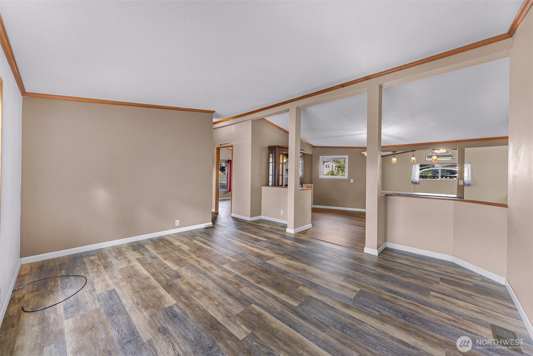 3802 James Street, Unit 23 Bellingham, WA 98226 - Photo 15 of 34 a view of an empty room with window and wooden floor