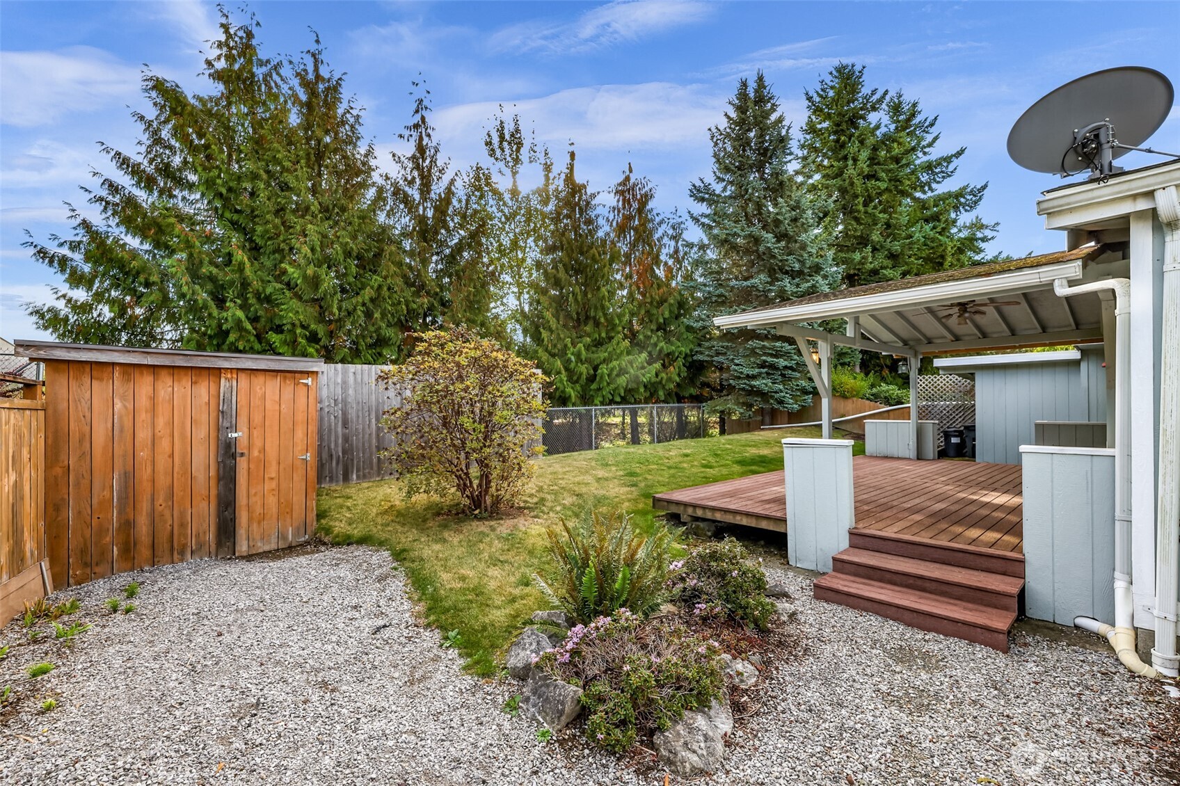 3802 James Street, Unit 23 Bellingham, WA 98226 - Photo 30 of 34 a view of a bench in the garden