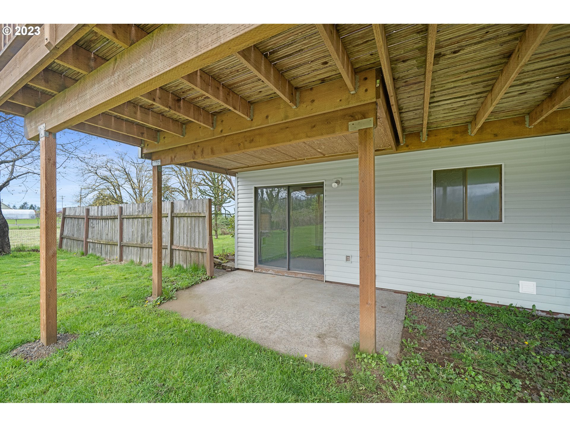 8025 Long Prairie Road Tillamook, OR 97141 - Photo 5 of 41 a view of a backyard