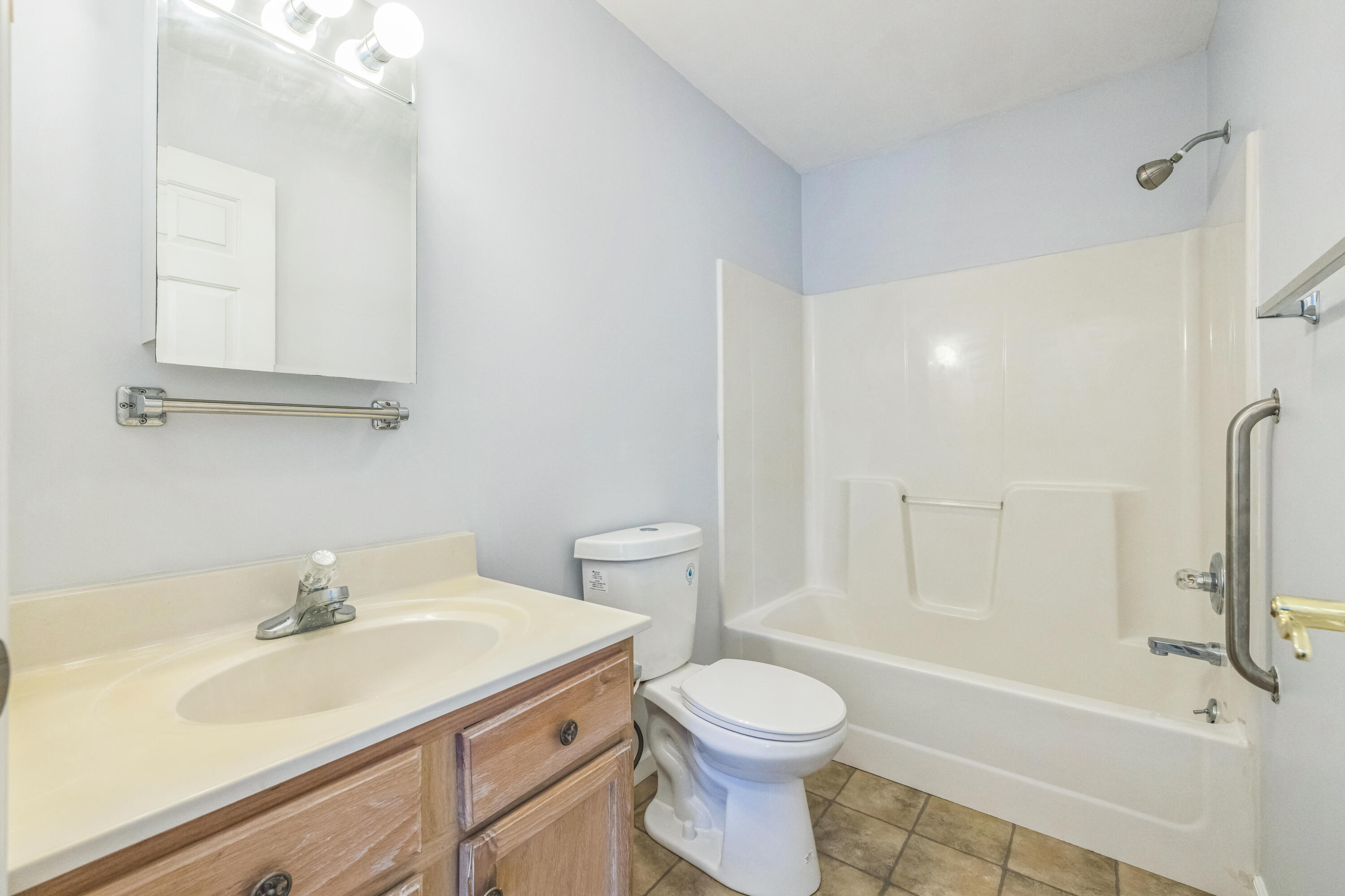 204 Weiss Road Stroudsburg, PA 18360 - Photo 17 of 30 a bathroom with a sink toilet vanity and shower