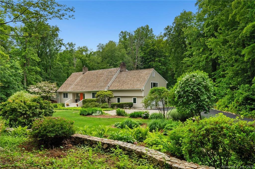 35 Graenest Ridge Road Wilton, CT 06897 - Photo 1 of 1 a view of a garden in the backyard