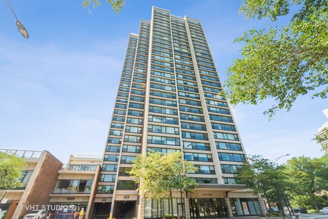 a front view of a building