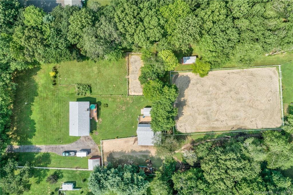 36 Hoadly Road Hebron, CT 06231 - Photo 1 of 1 an aerial view of a house