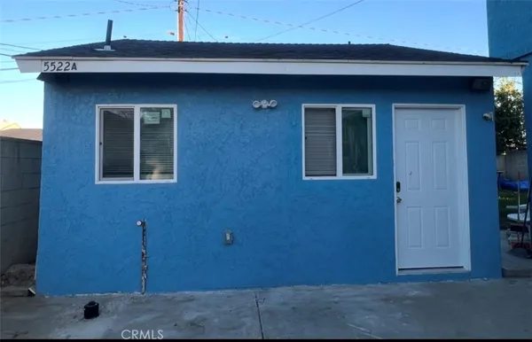 a building with a door