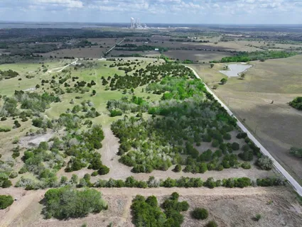 a view of a garden with a lake