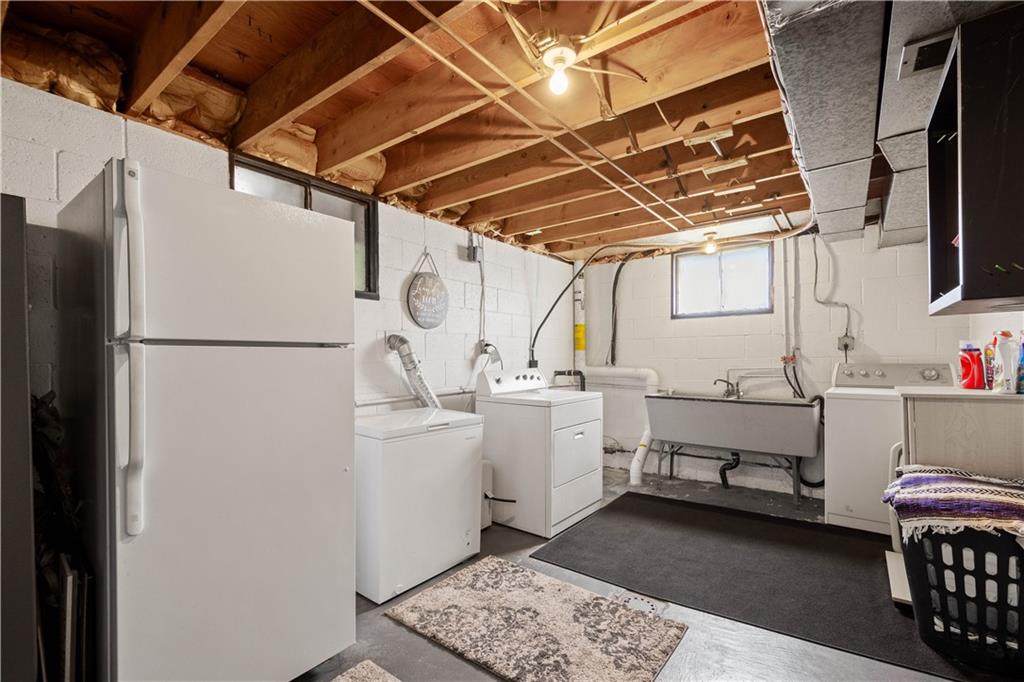 25 Rolling Road Cranberry Township, PA 16066 - Photo 25 of 35 Lower level storage and laundry