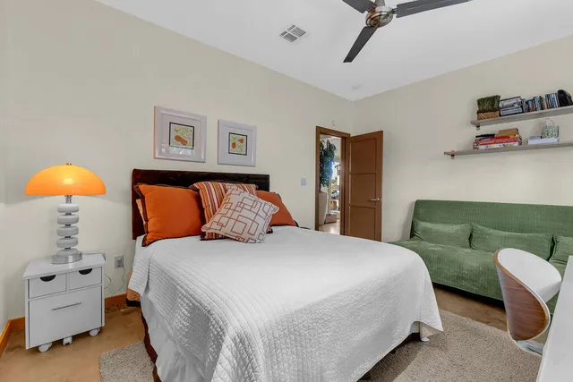 a kitchen with a stove and a microwave