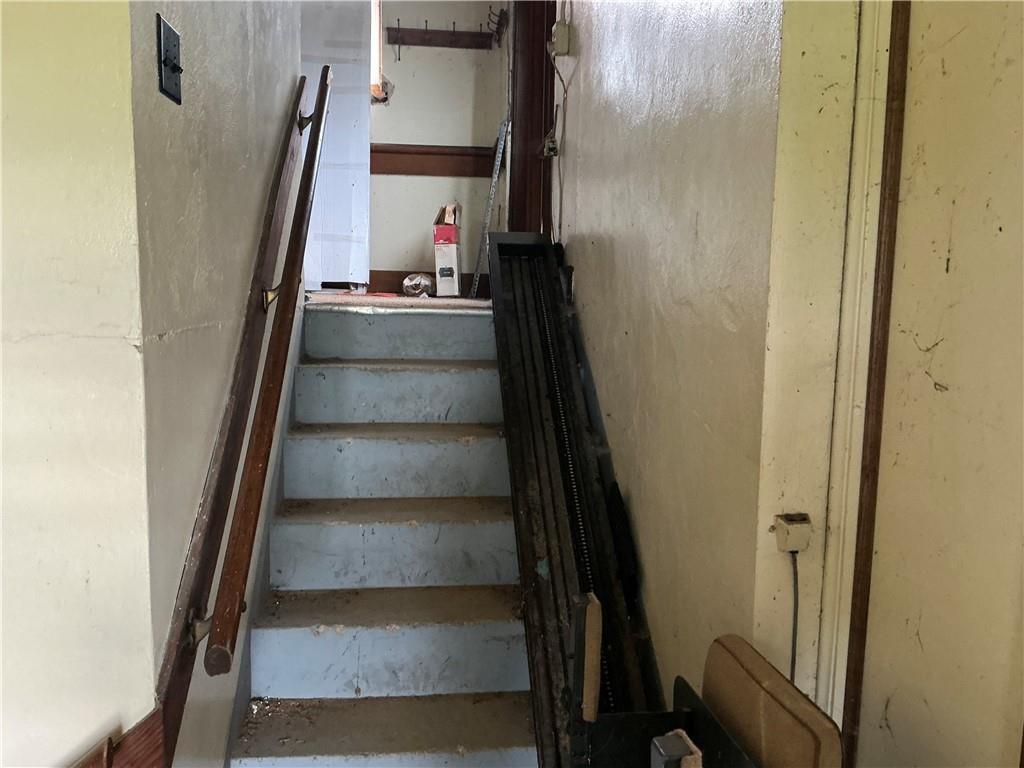 2158 Mercer Road Fredonia, PA 16124 - Photo 45 of 46 Staircase from basement main floor sanctuary doors