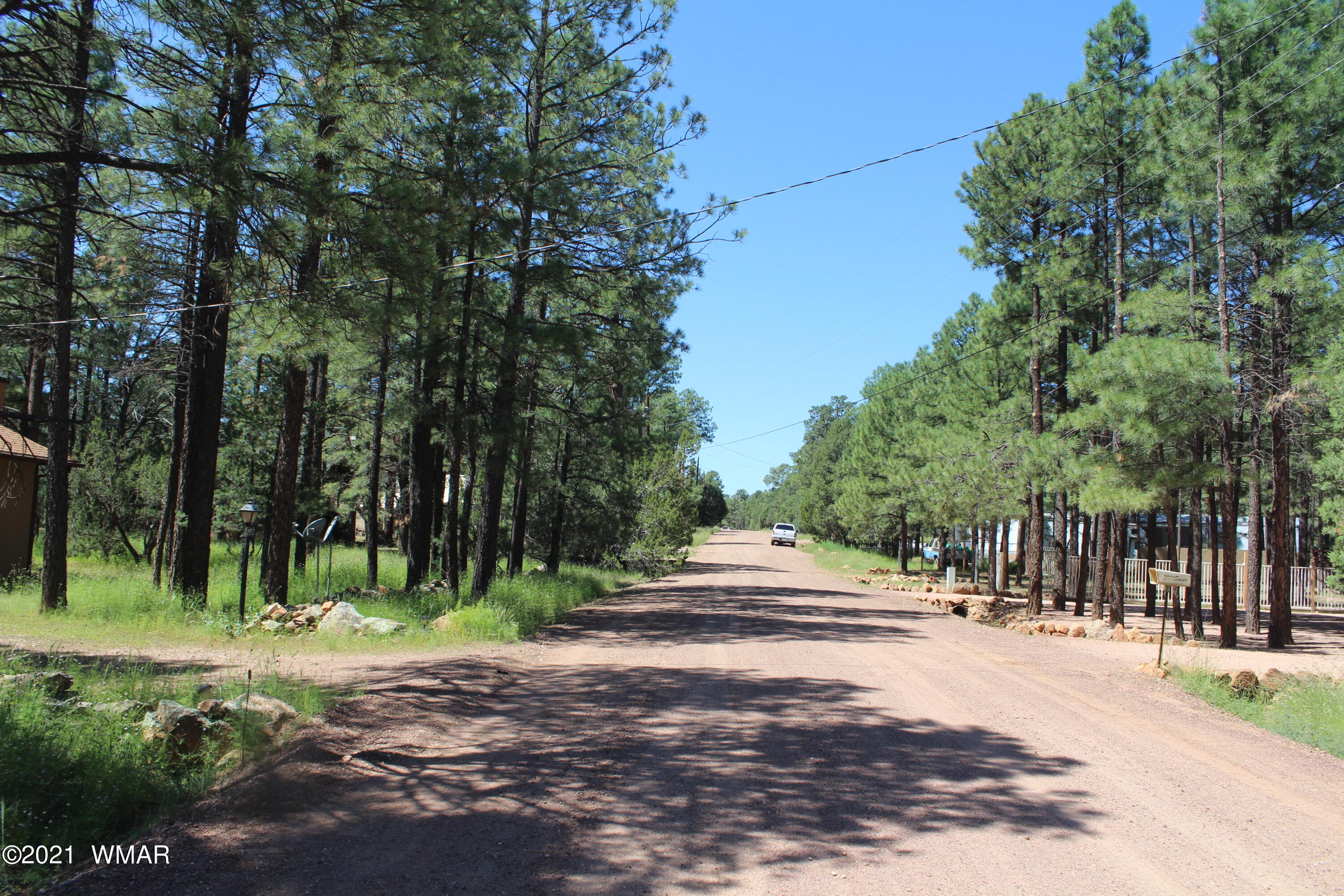 2159 Wildflower Road Overgaard, AZ 85933 - Photo 28 of 30 a view of road with trees