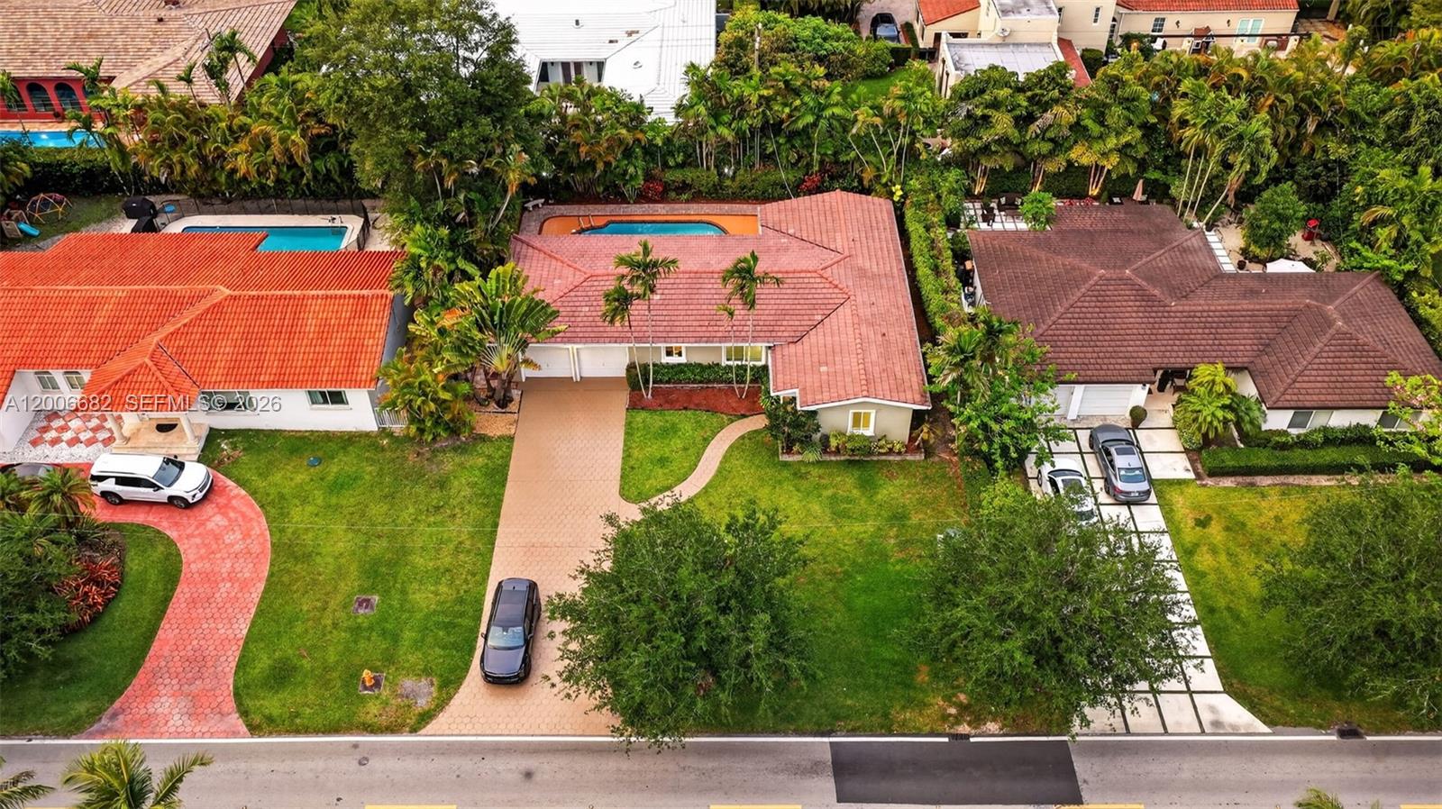 1435 Blue Road Coral Gables, FL 33146 - Photo 31 of 31 an aerial view of a house