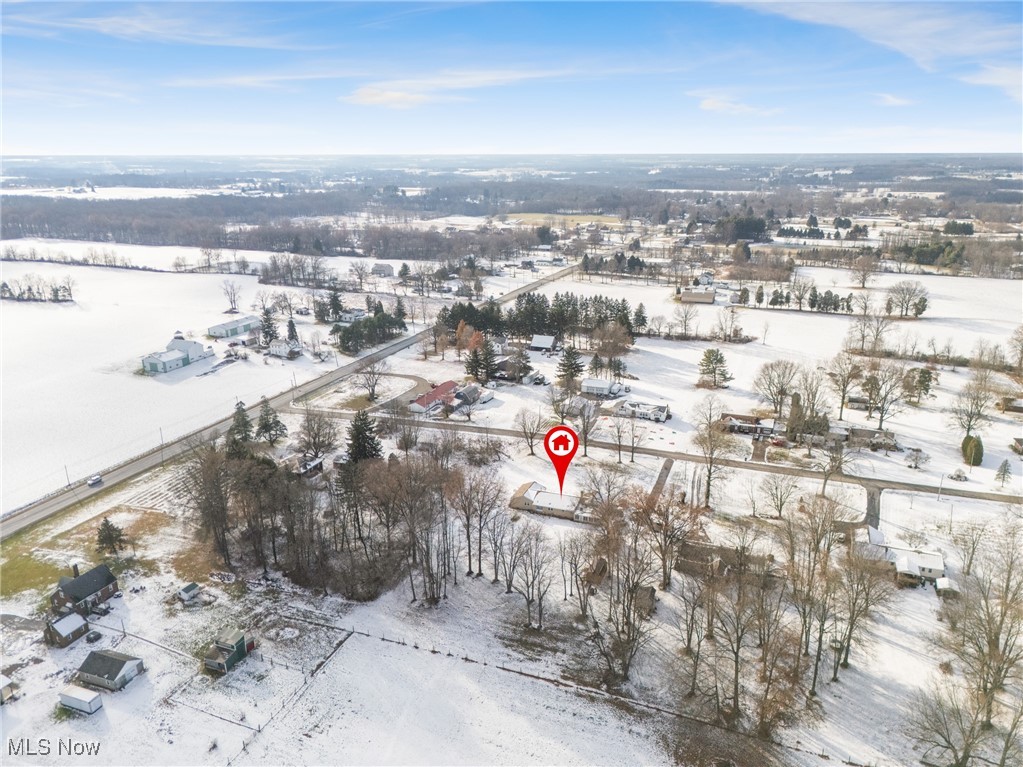 14965 Seacrist Road Salem, OH 44460 - Photo 41 of 43 View of snowy aerial view