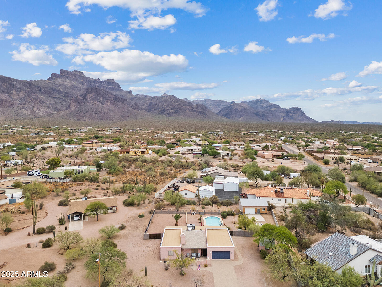 75 North Val Vista Road Apache Junction, AZ 85119 - Photo 3 of 39 a view of city and mountain