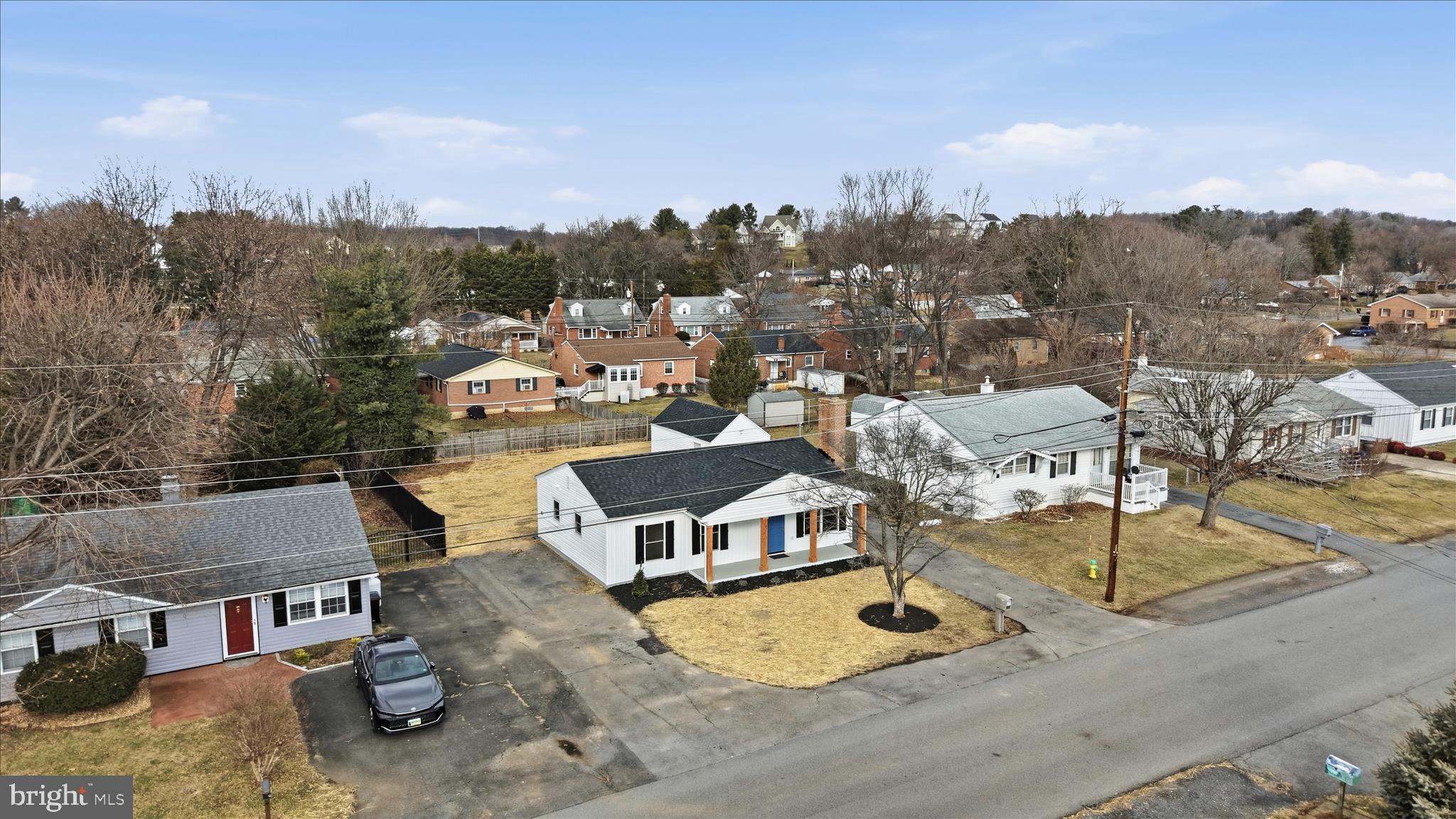 217 Myrtle Avenue Winchester, VA 22601 - Photo 39 of 52 an aerial view of a houses with a city street