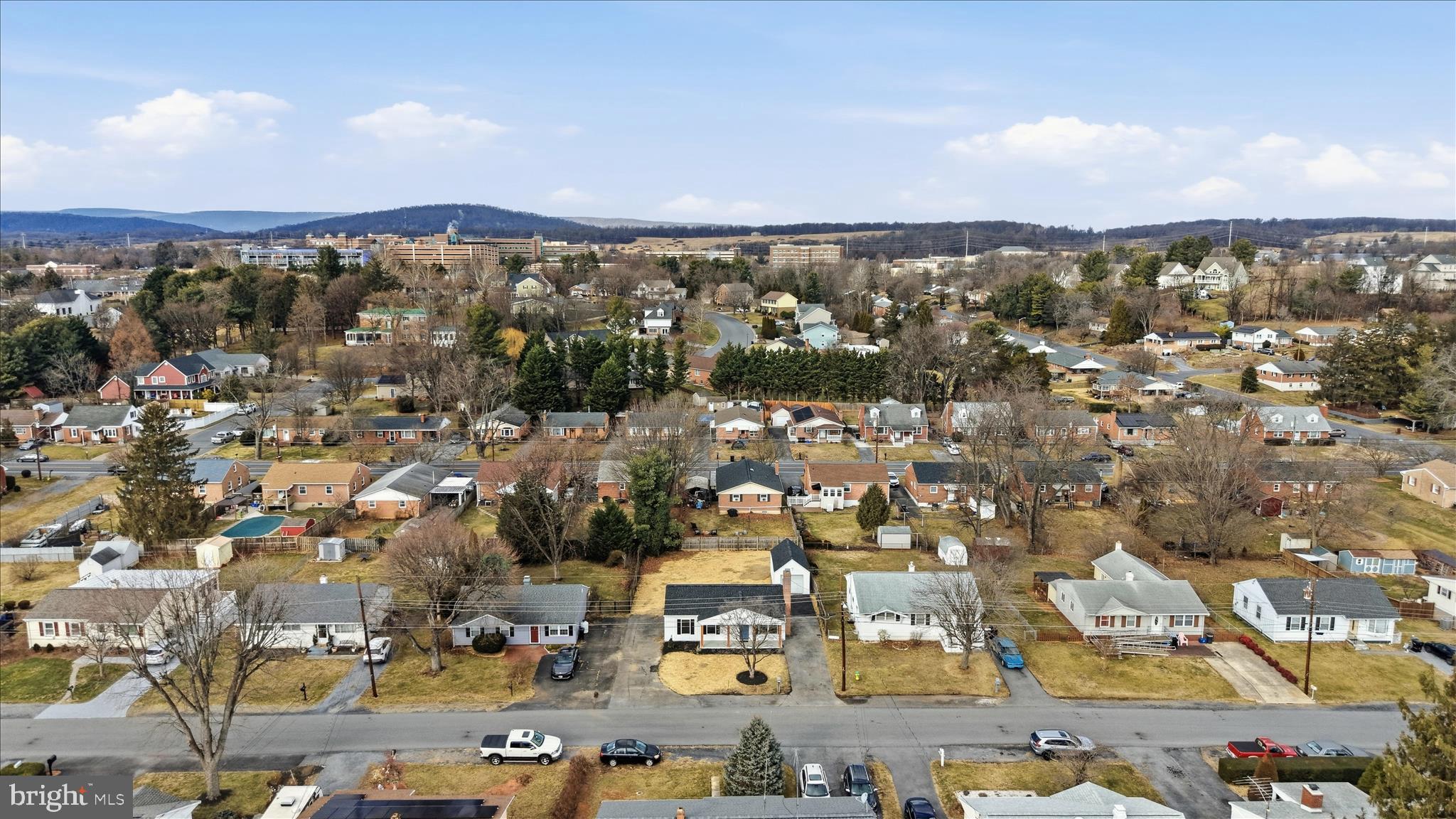 217 Myrtle Avenue Winchester, VA 22601 - Photo 43 of 52 an aerial view of residential building with green space