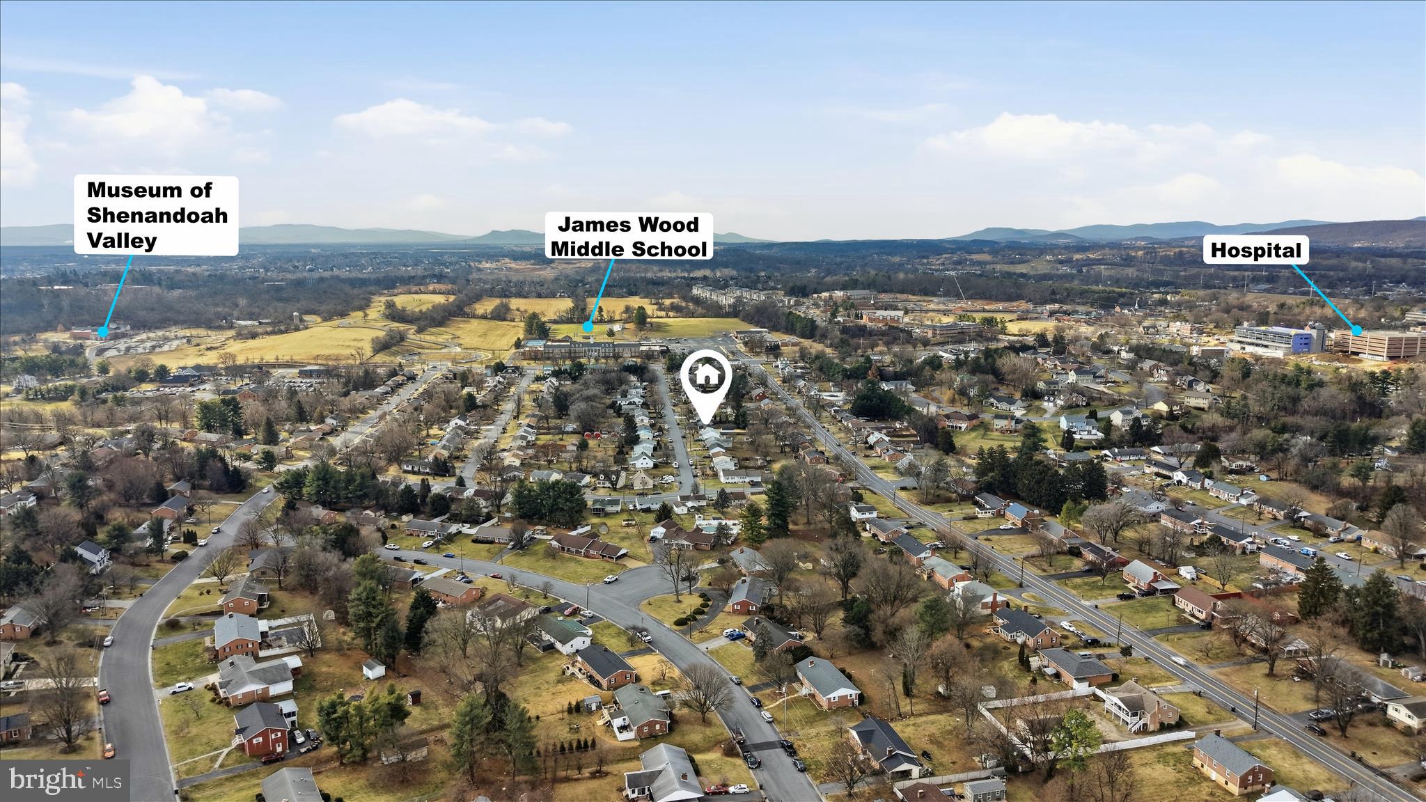 217 Myrtle Avenue Winchester, VA 22601 - Photo 47 of 52 Aerial