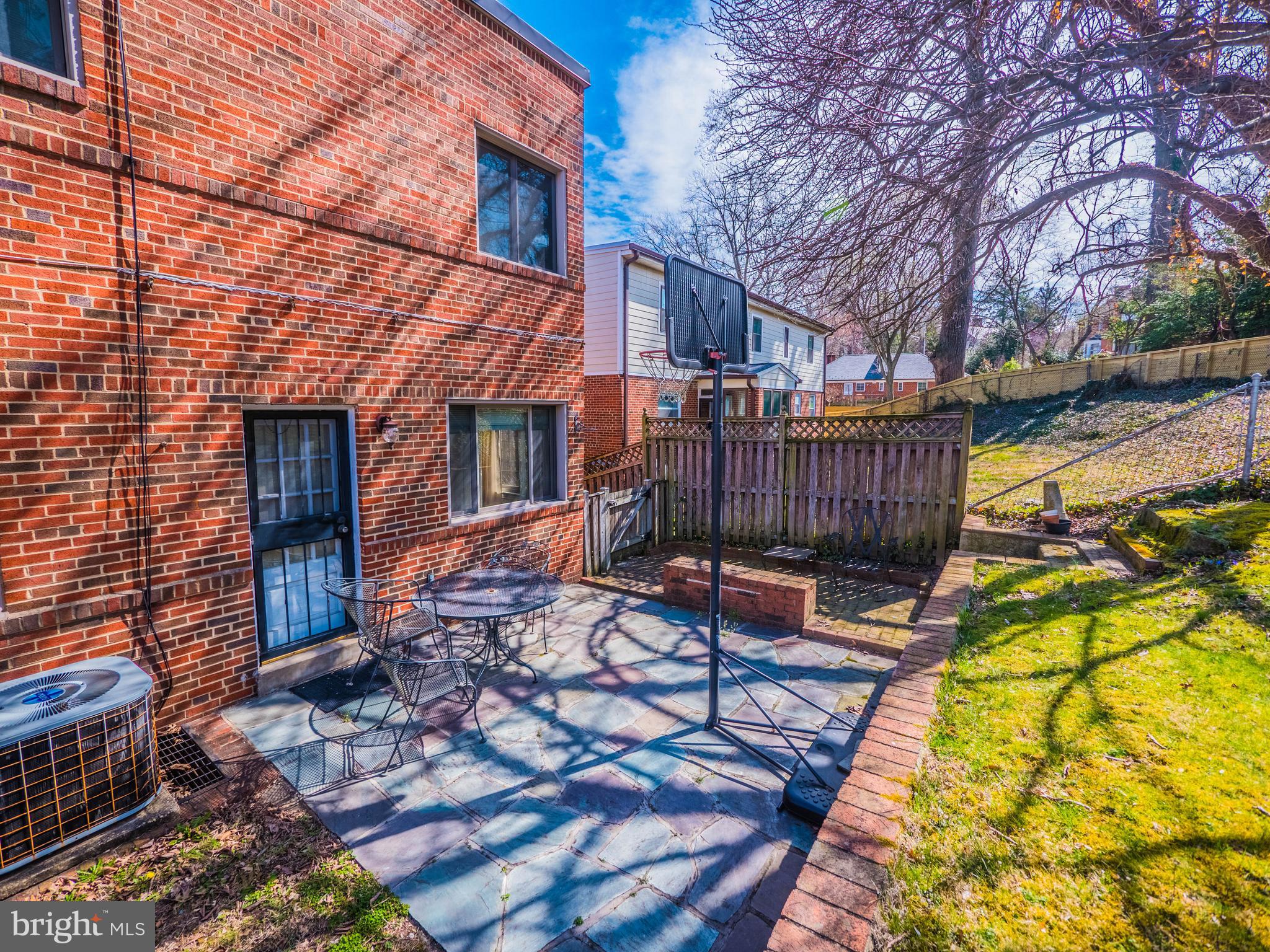 1416 Leegate Road Northwest Washington, DC 20012 - Photo 6 of 66 Rear Patio