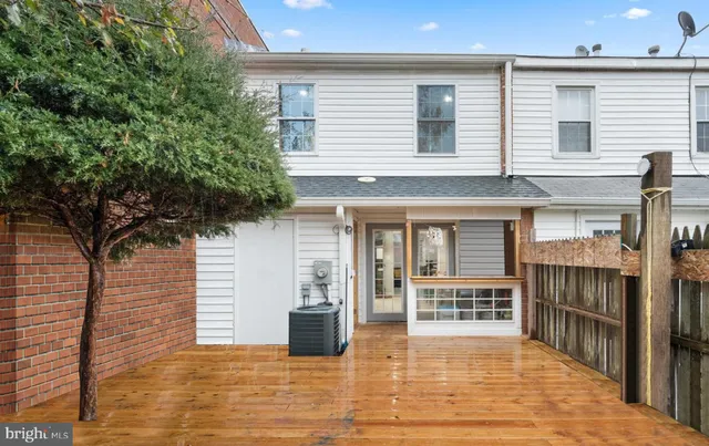a view of a house with a balcony