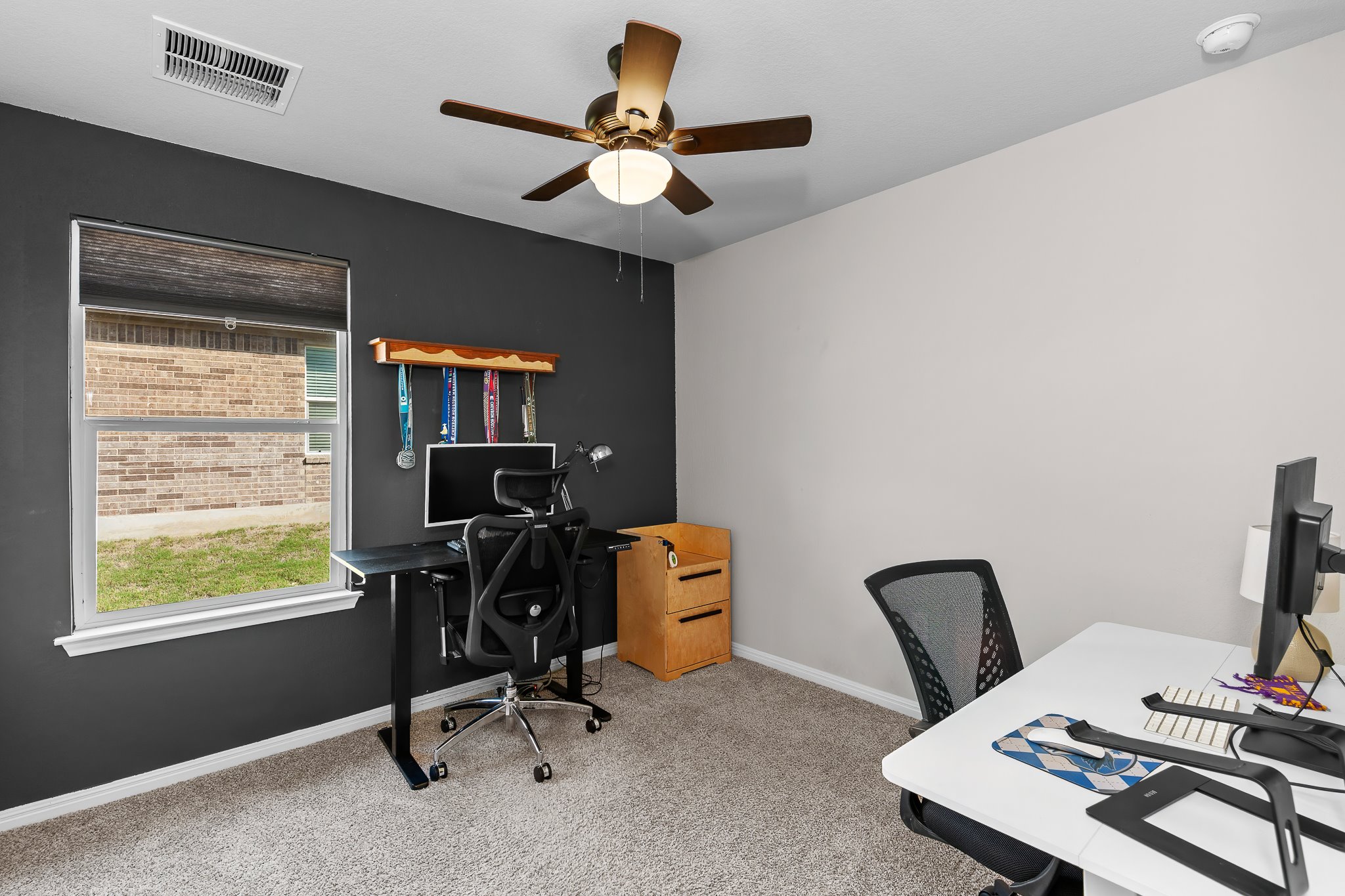 213 Mais Drive Georgetown, TX 78626 - Photo 22 of 39 a view of workspace with a window