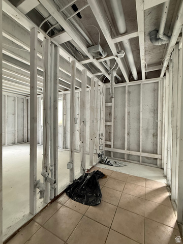 838 East Mountain Road Logan, UT 84321 - Photo 30 of 37 Framed interior space featuring exposed ceiling joists and wall studs