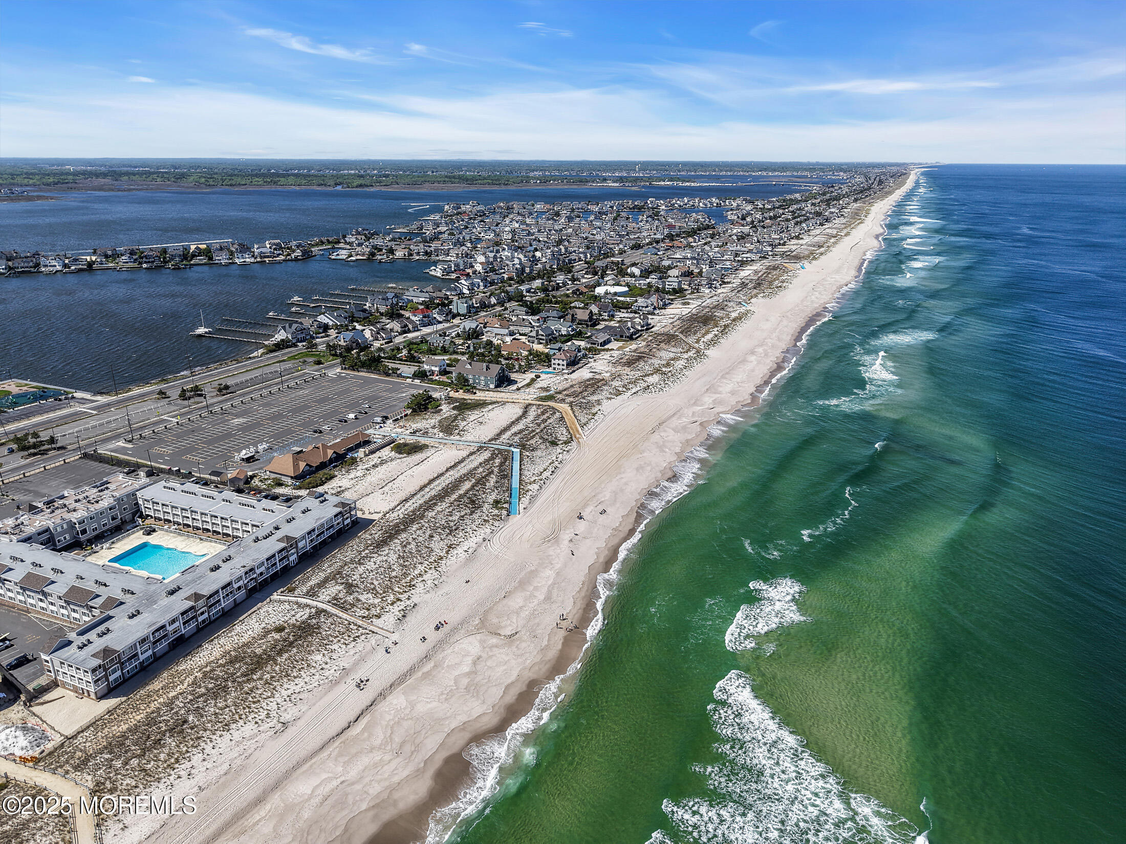 6 Shell Road Mantoloking, NJ 08738 - Photo 28 of 54 a view of a lake with a mountain