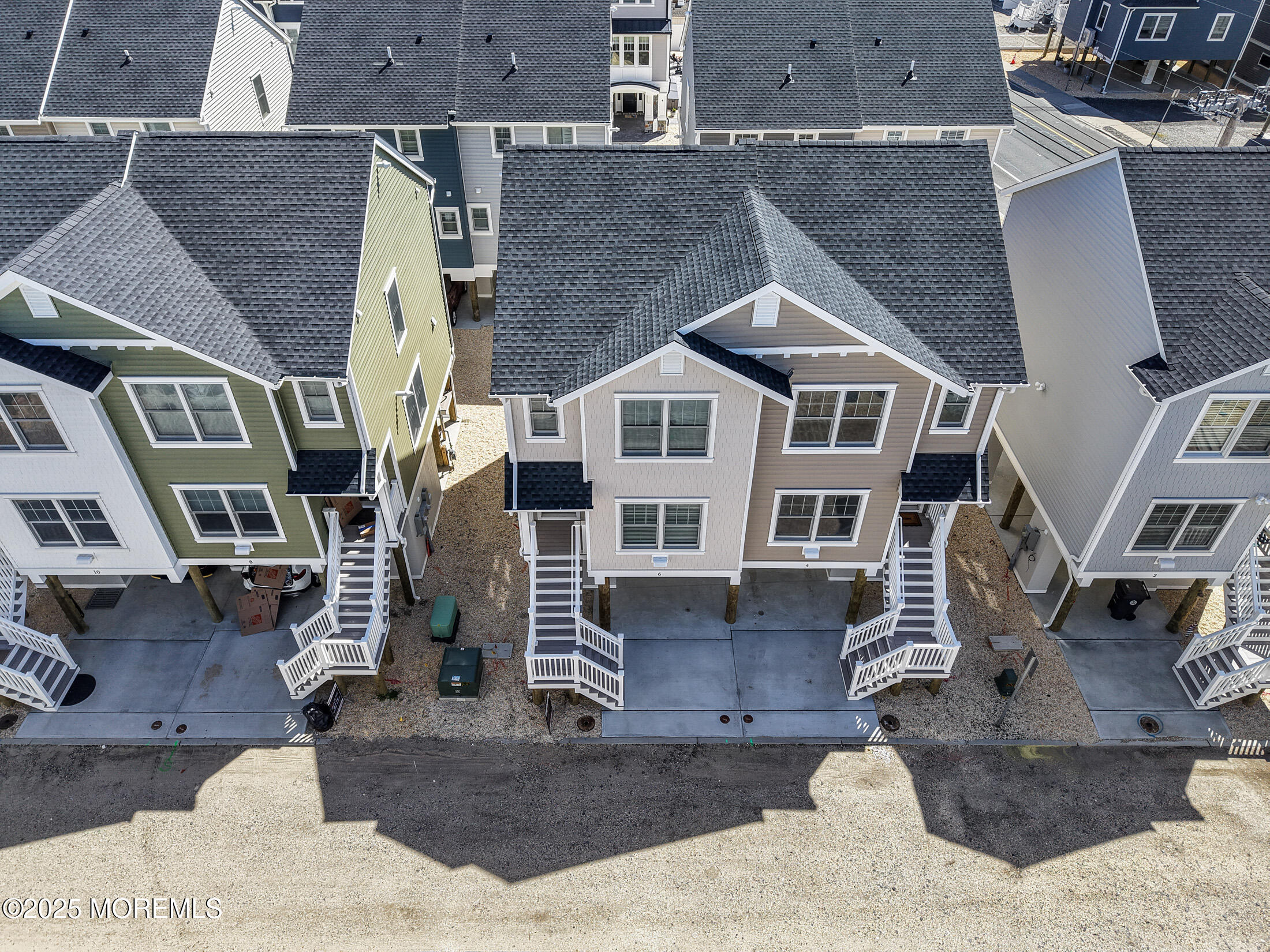 6 Shell Road Mantoloking, NJ 08738 - Photo 34 of 54 an aerial view of residential houses