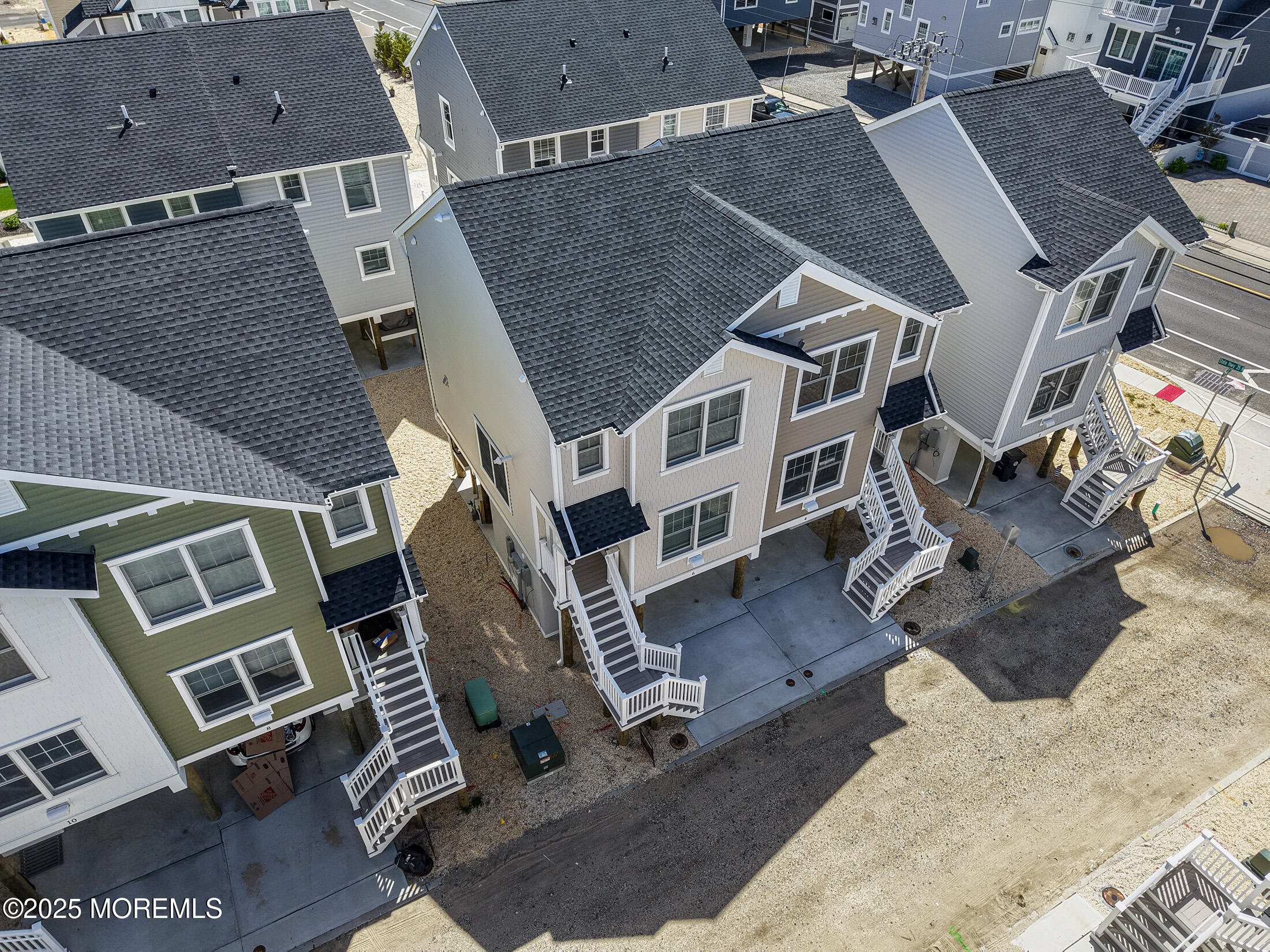 6 Shell Road Mantoloking, NJ 08738 - Photo 36 of 54 an aerial view of residential houses with outdoor space