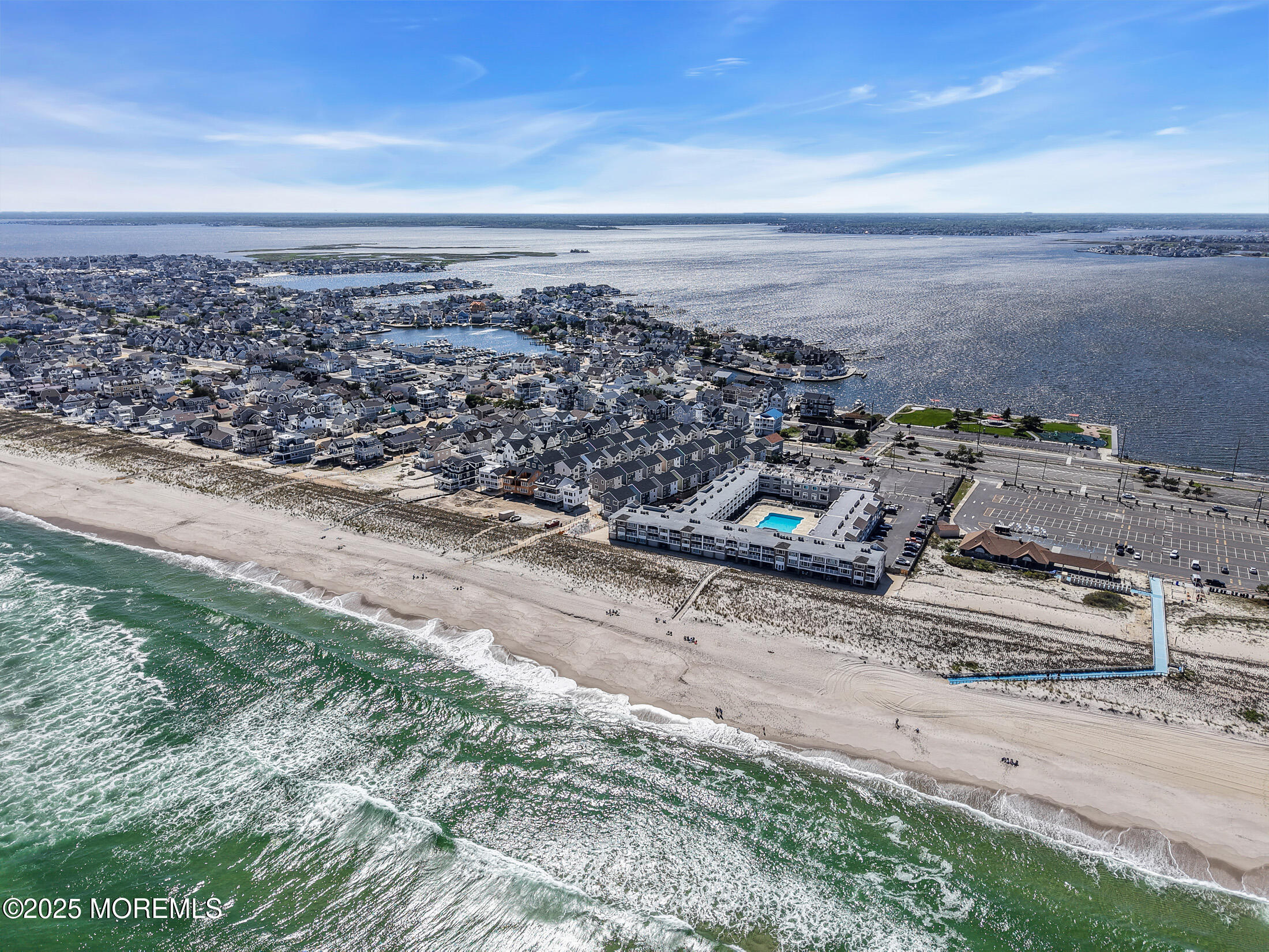 6 Shell Road Mantoloking, NJ 08738 - Photo 45 of 54 an aerial view of multiple house