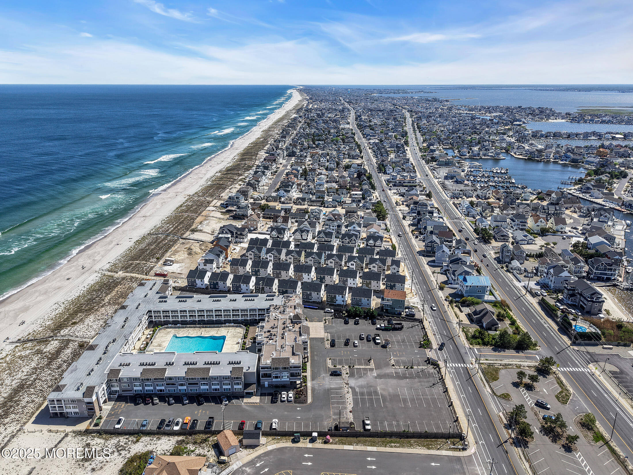 6 Shell Road Mantoloking, NJ 08738 - Photo 46 of 54 an aerial view of a city