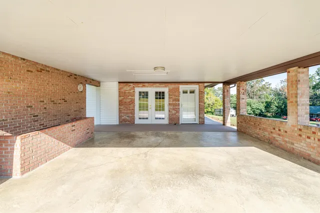 a view of outdoor space and balcony