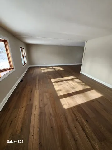 a view of wooden floor