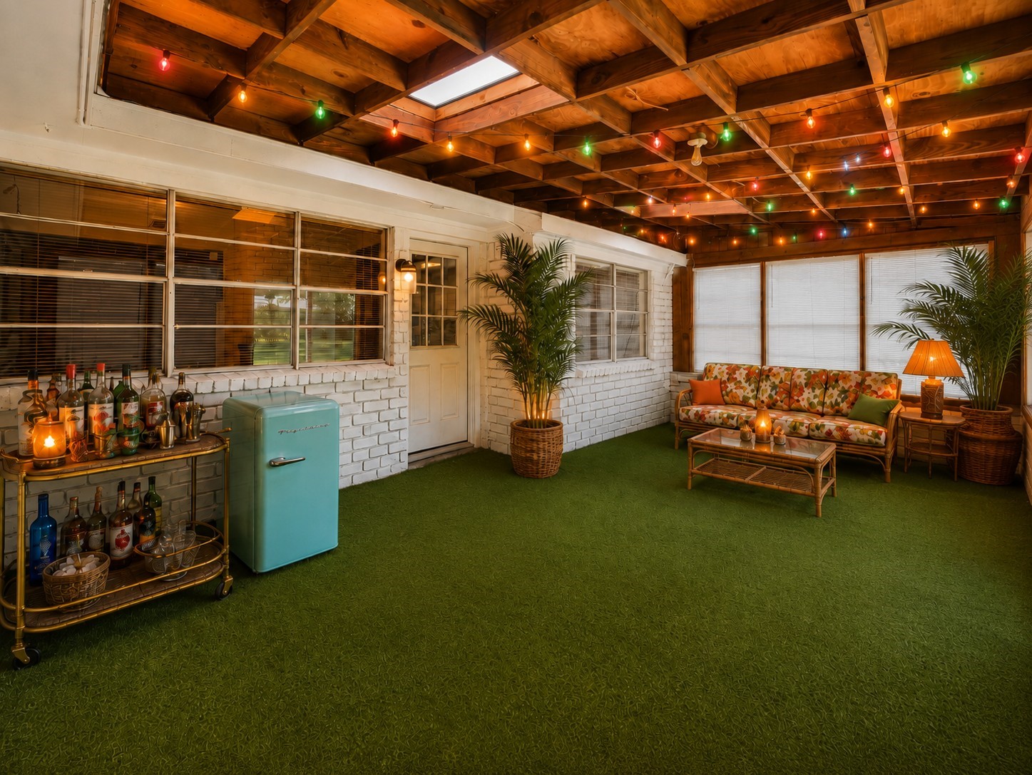 6123 Rena Street Houston, TX 77092 - Photo 14 of 48 Virtually Staged - Enclosed Sun Porch w/AC