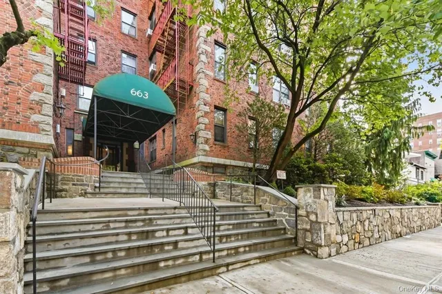 a view of street along with trees