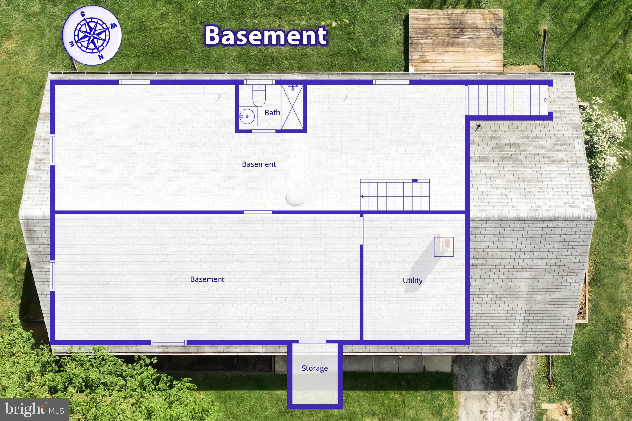 860 Witmer Road York, PA 17406 - Photo 40 of 40 Spacious Basement Layout Overview