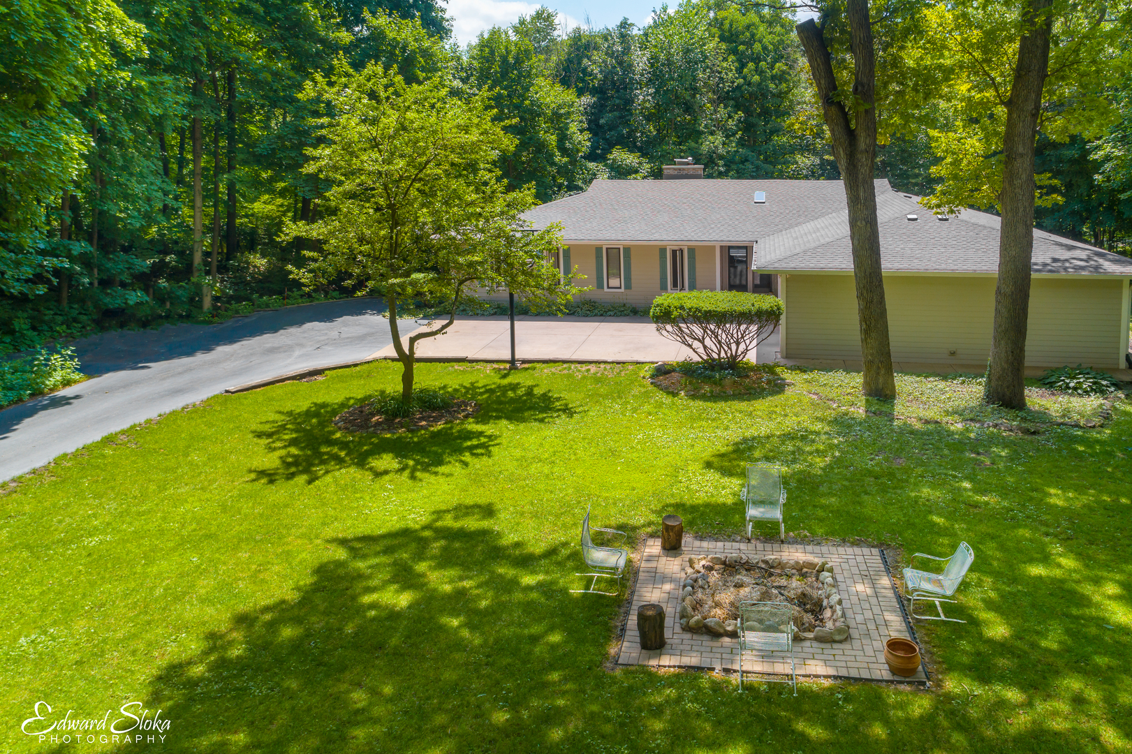 178 Stonegate Road Trout Valley, IL 60013 - Photo 24 of 24 a view of a house with a yard
